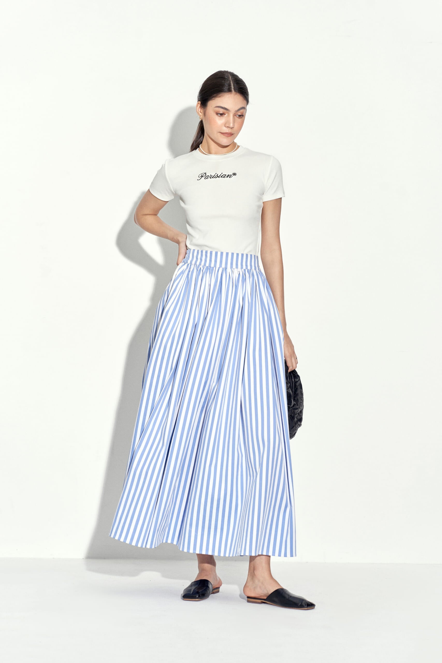 JACINÉ MAXI SKIRT BLUE