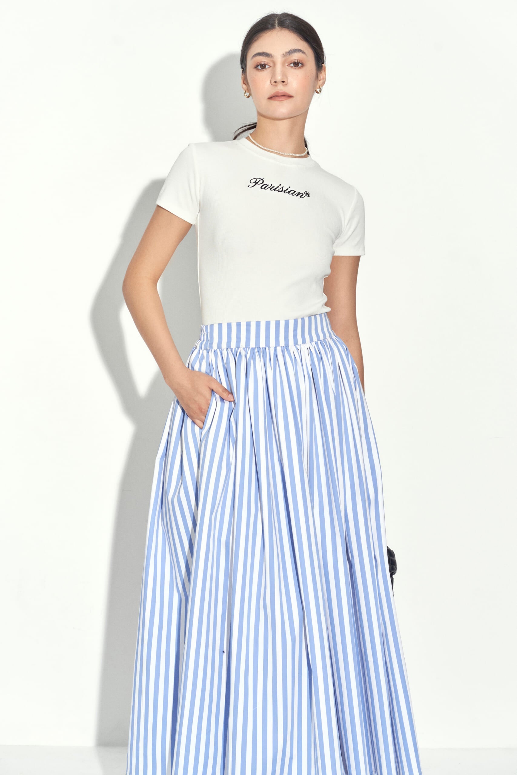 JACINÉ MAXI SKIRT BLUE