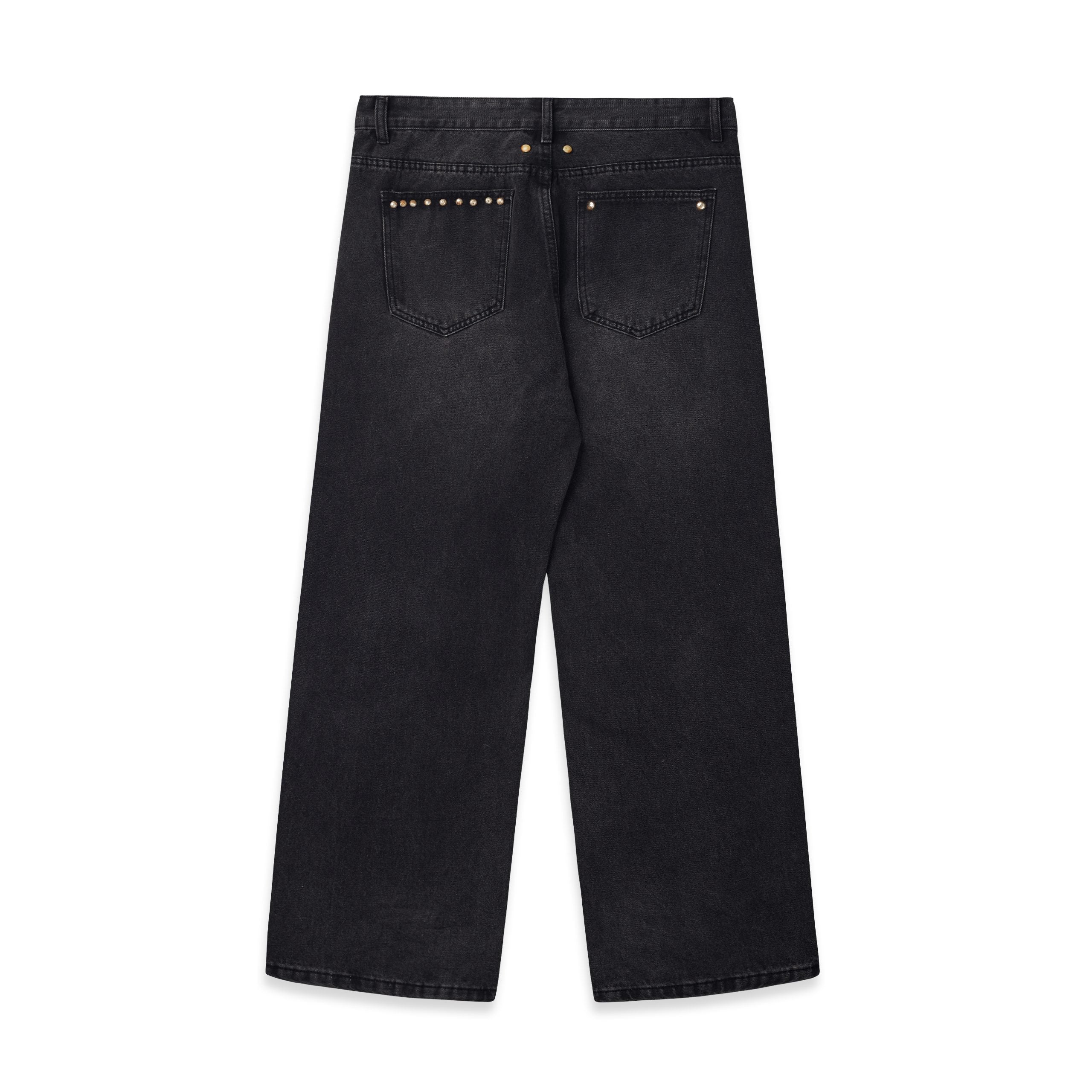 Distemper Paint Denim Jeans