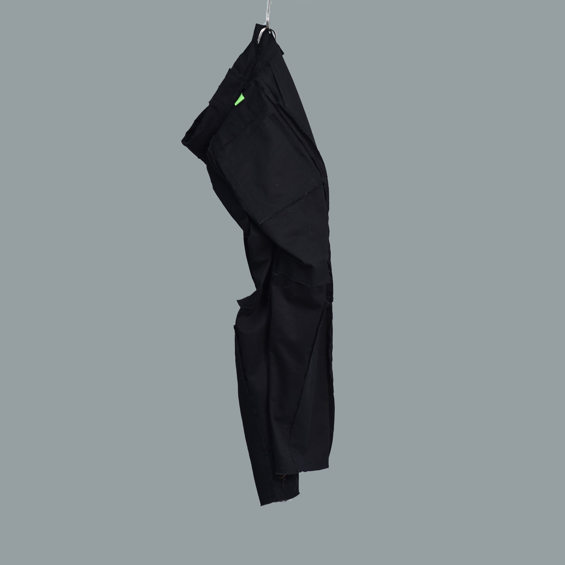 Raw Edge Khaki Pants