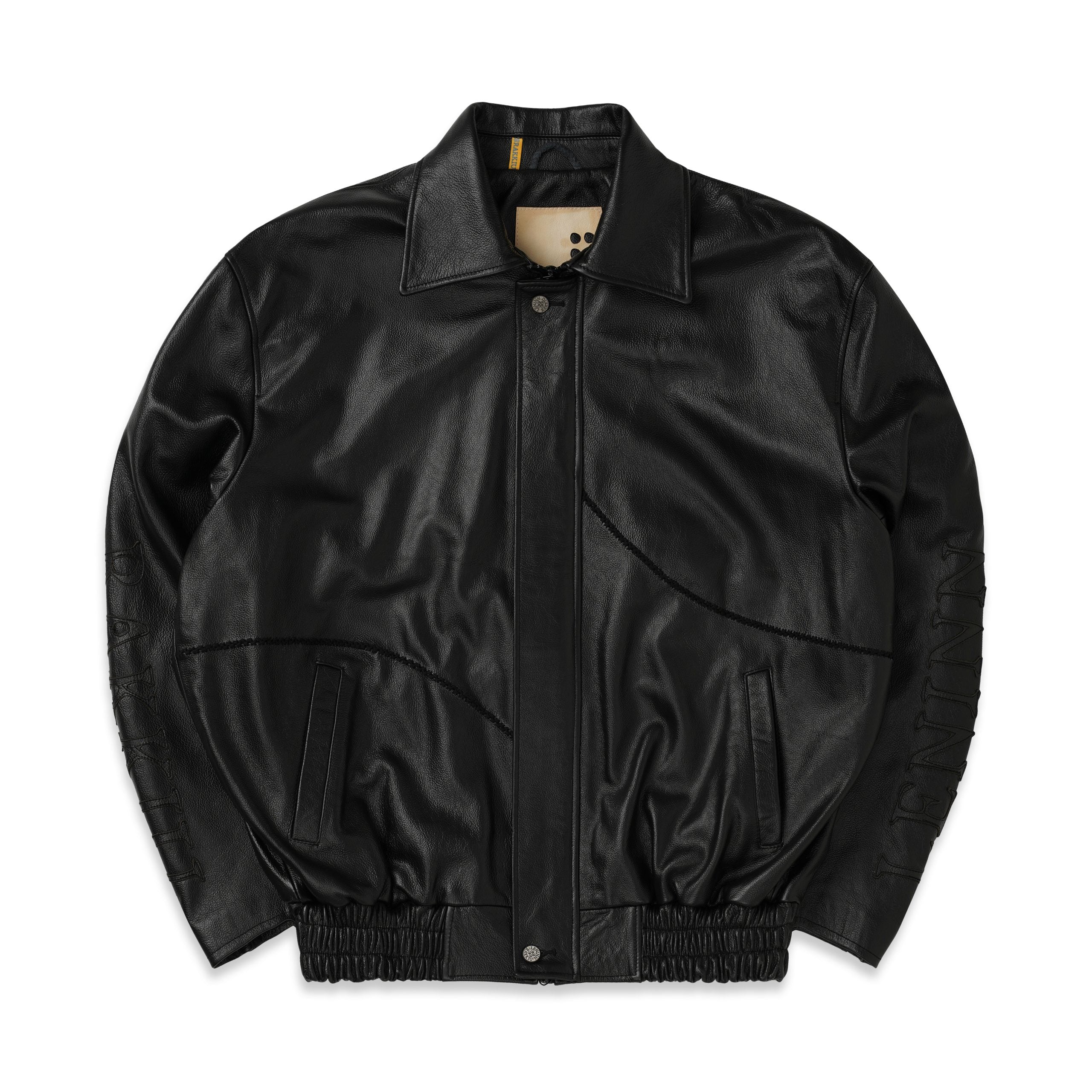 4-Hole Puncher Leather Jacket