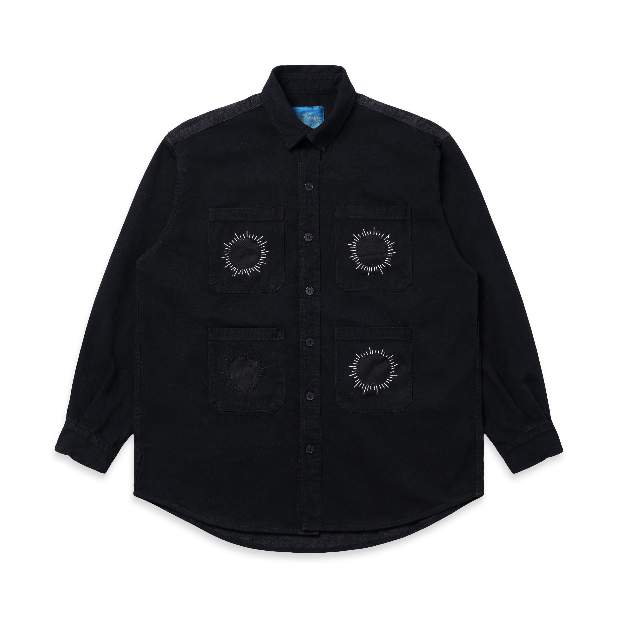 4-Hole Puncher Denim Shirt