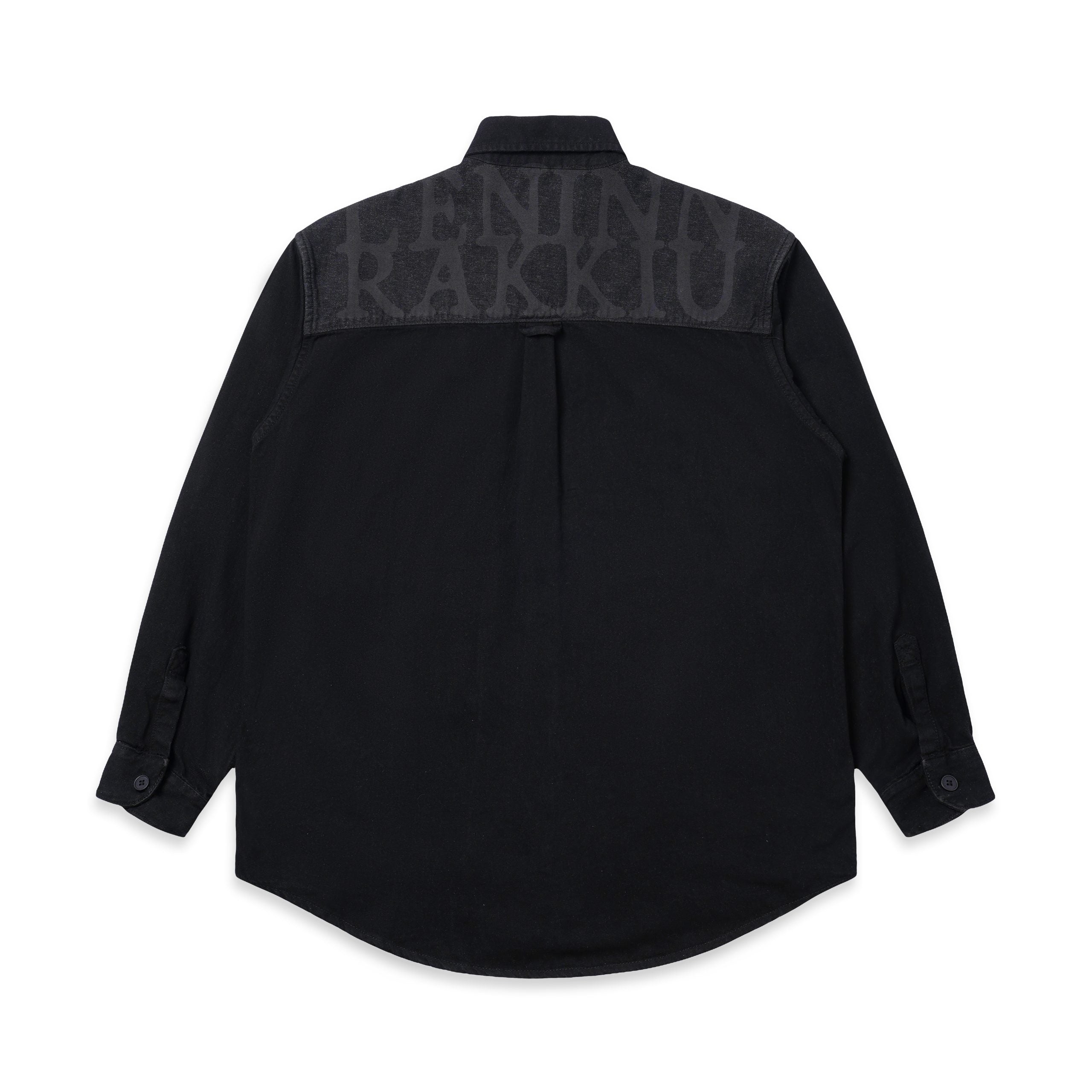 4-Hole Puncher Denim Shirt