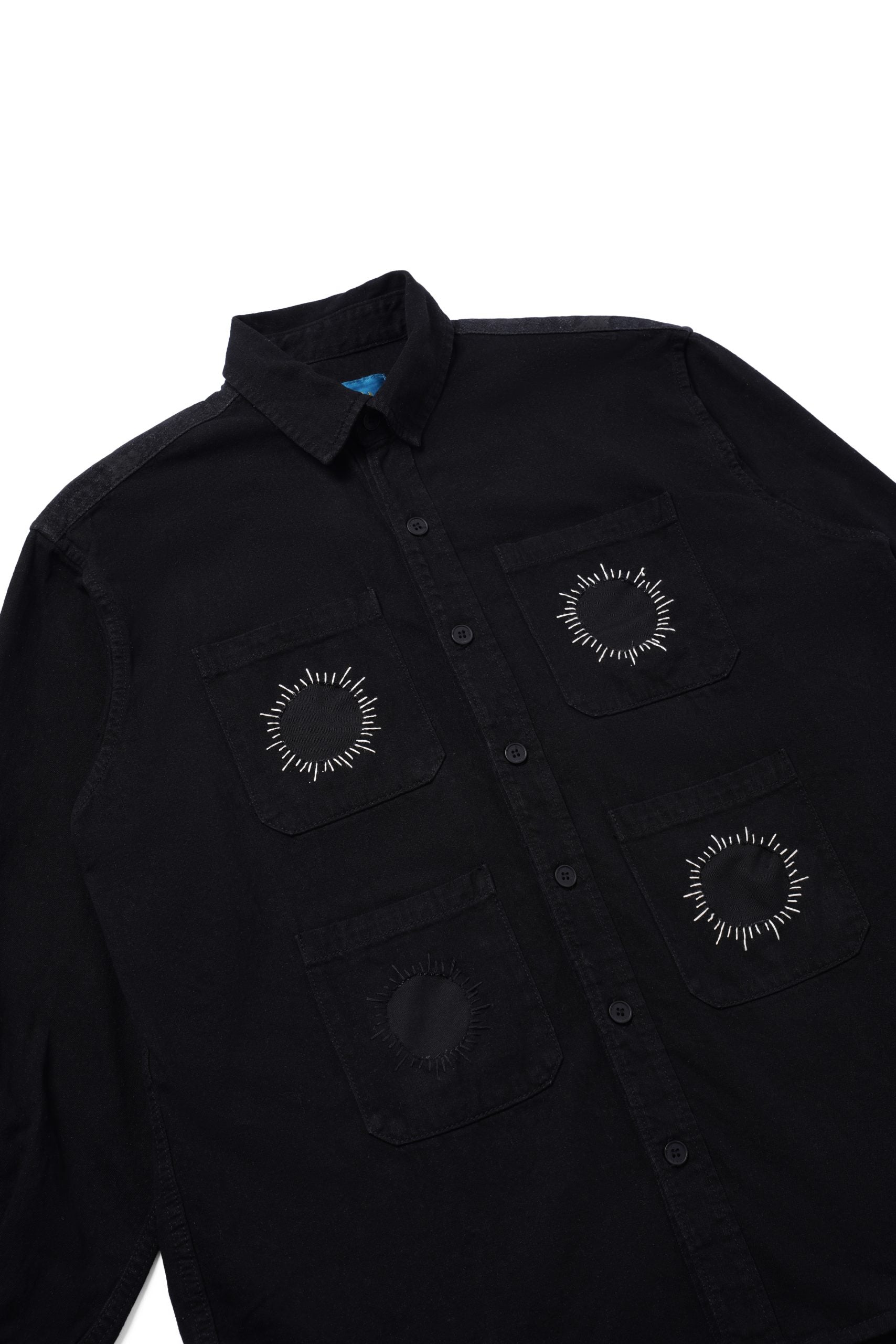 4-Hole Puncher Denim Shirt