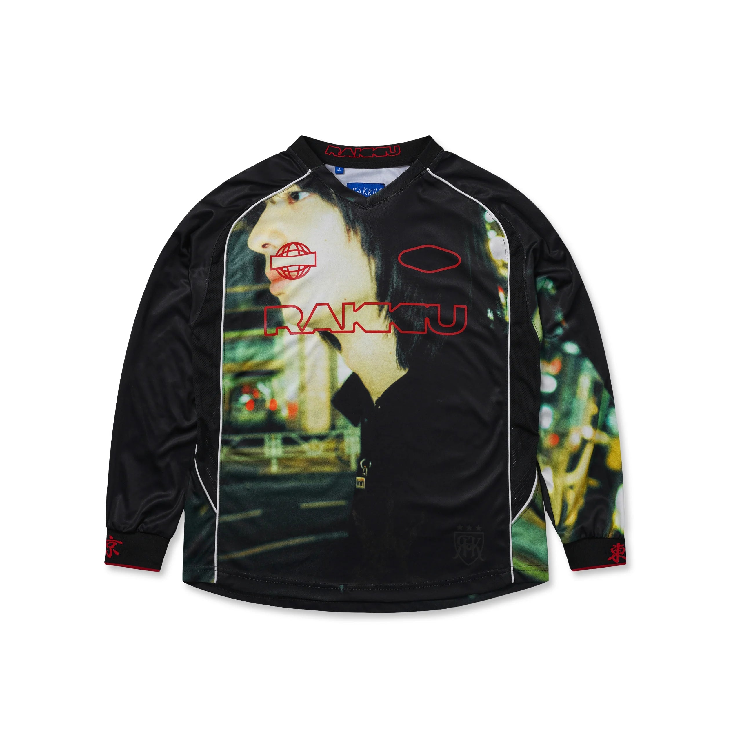 Lost in Tokyo Panelled Football Jersey T-Shirt