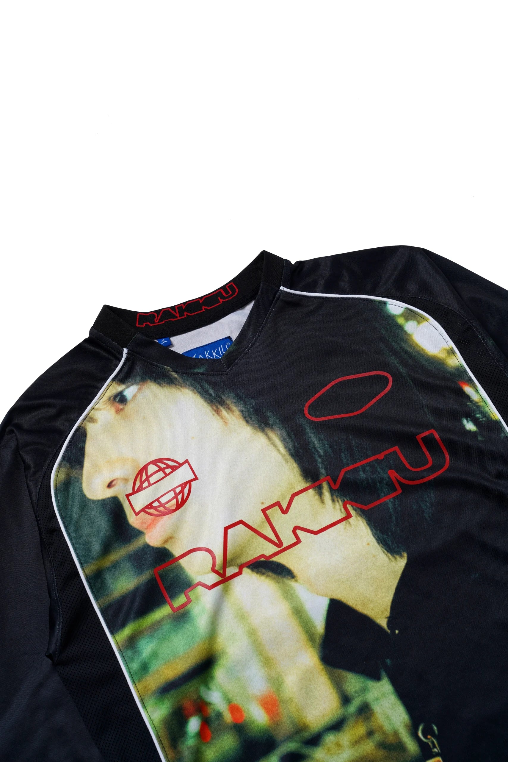 Lost in Tokyo Panelled Football Jersey T-Shirt