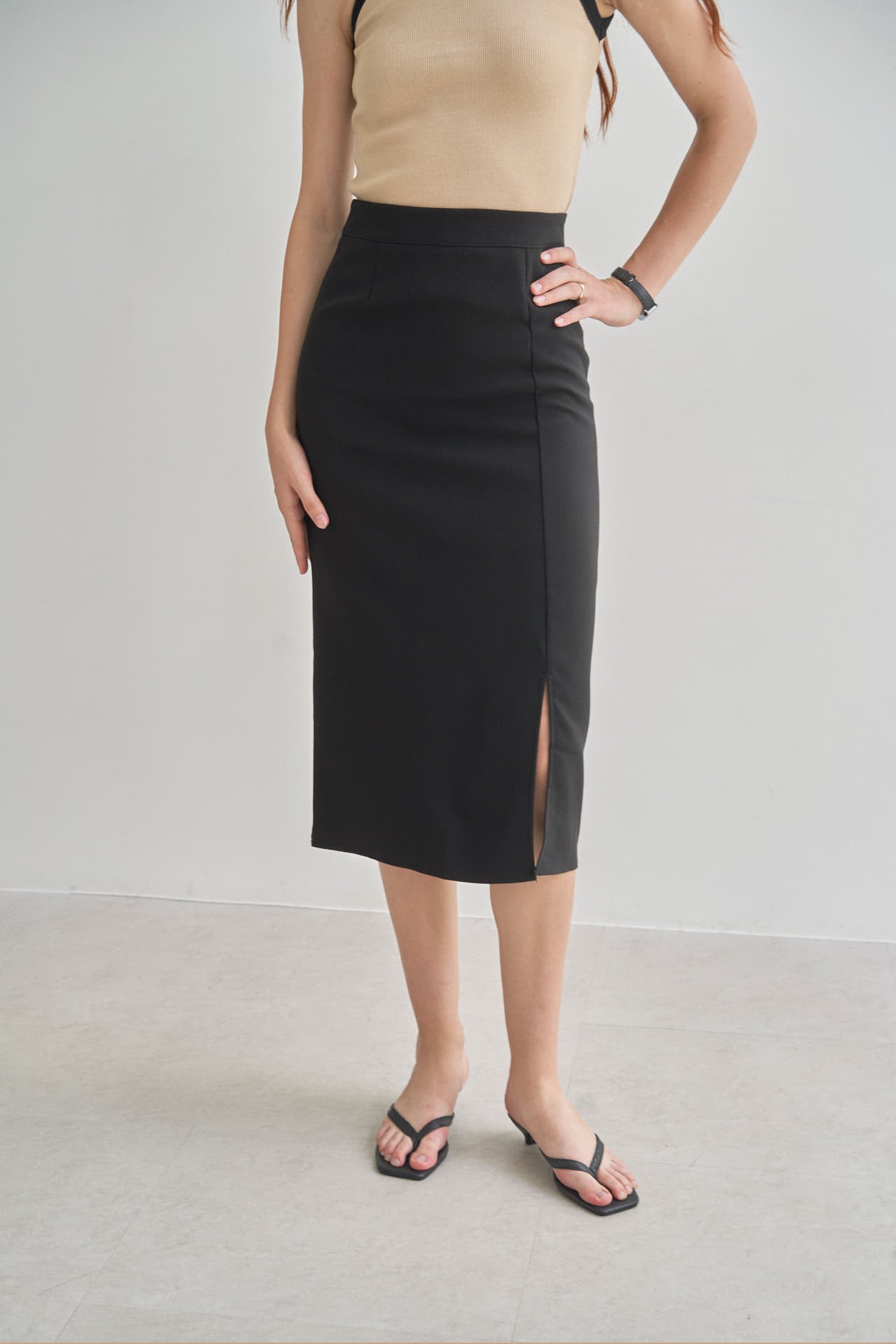 OLÉA MIDI SKIRT