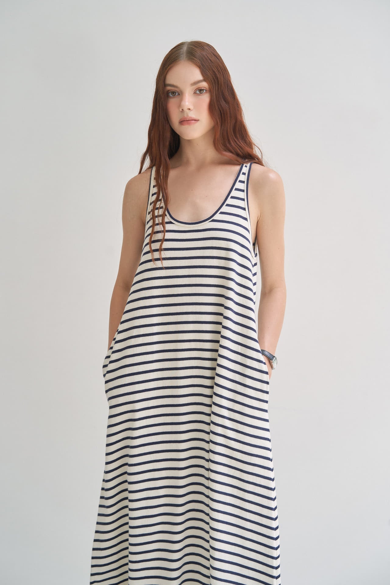 SANDORI STRIPED DRESS