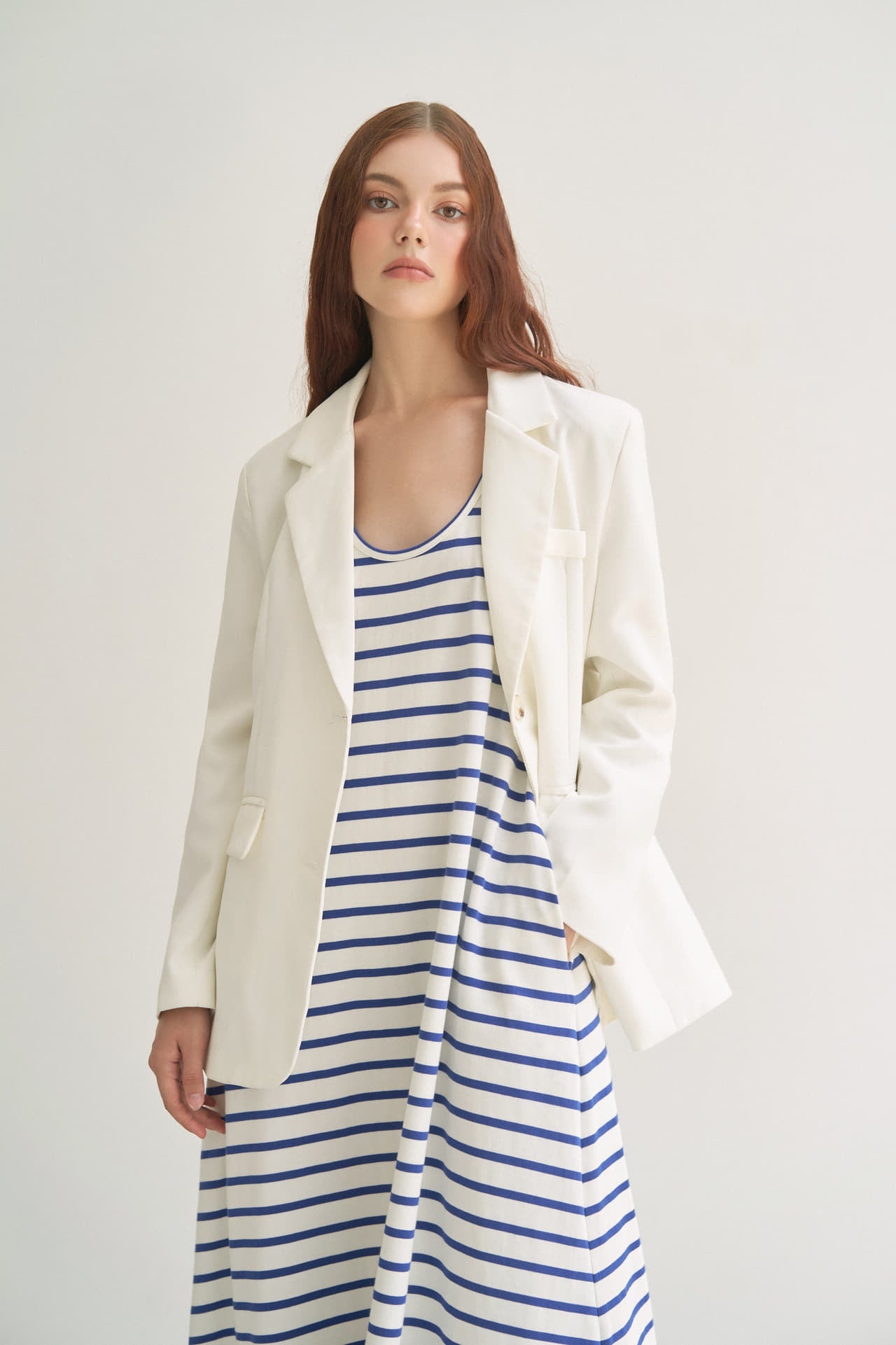 SANDORI STRIPED DRESS