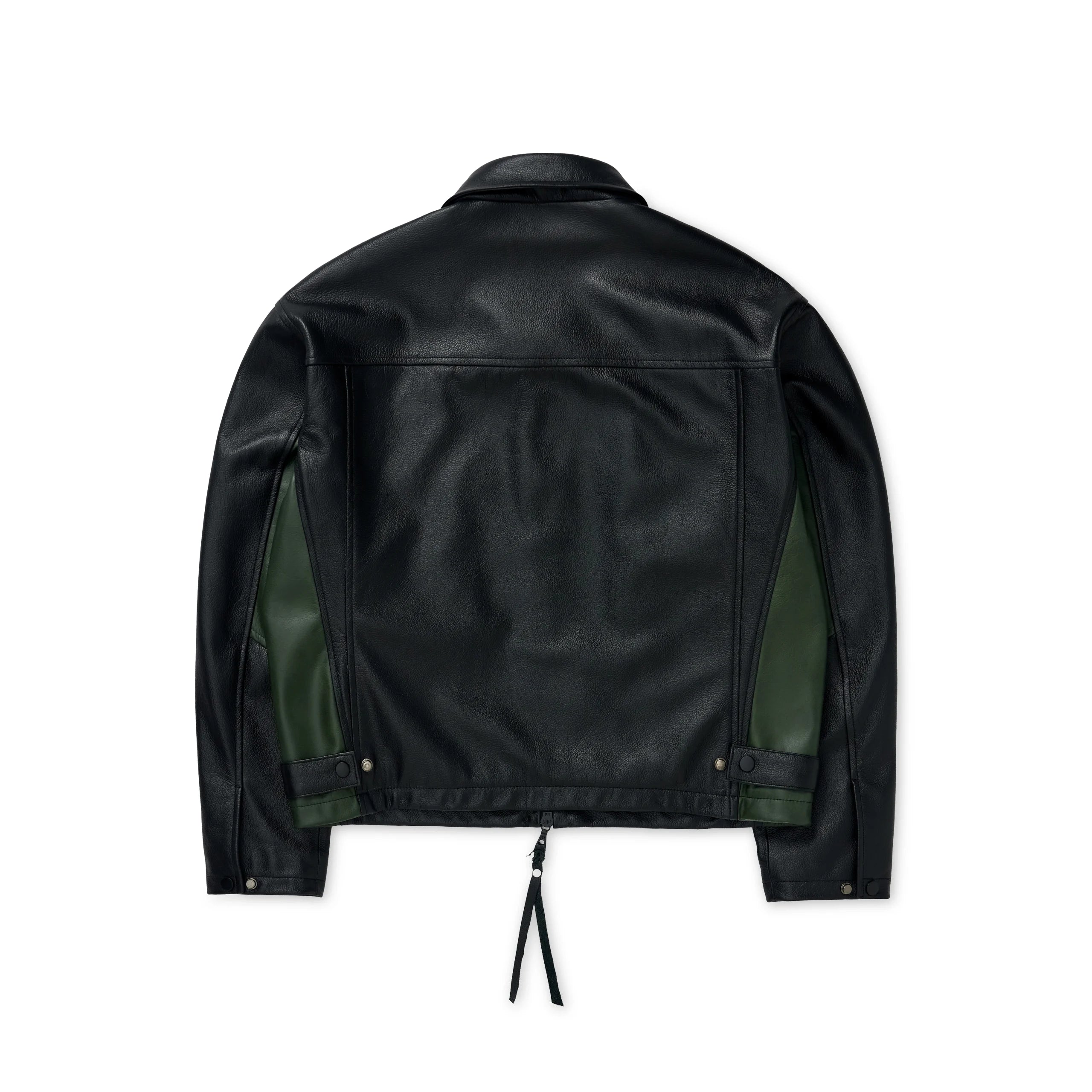 TATTOO Black Leather Jacket