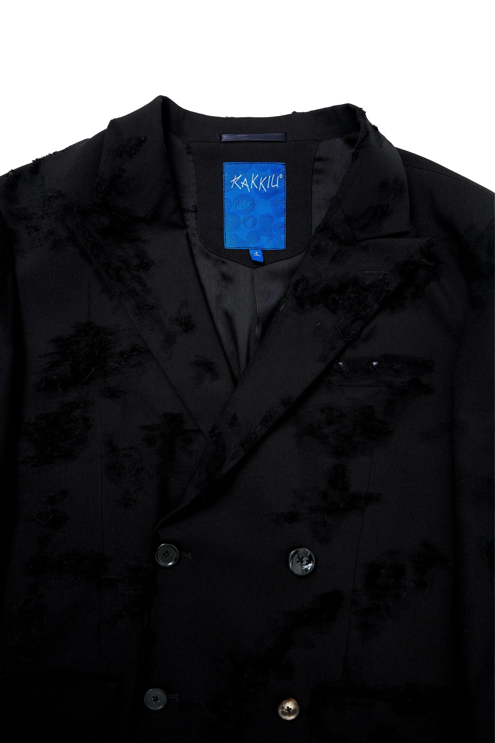 CASH Black Ripped Blazer