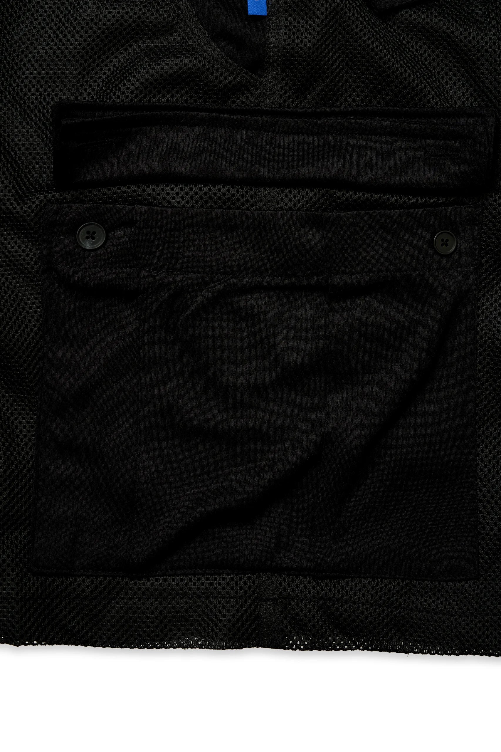 DREAMS Black Mesh Cargo Shorts