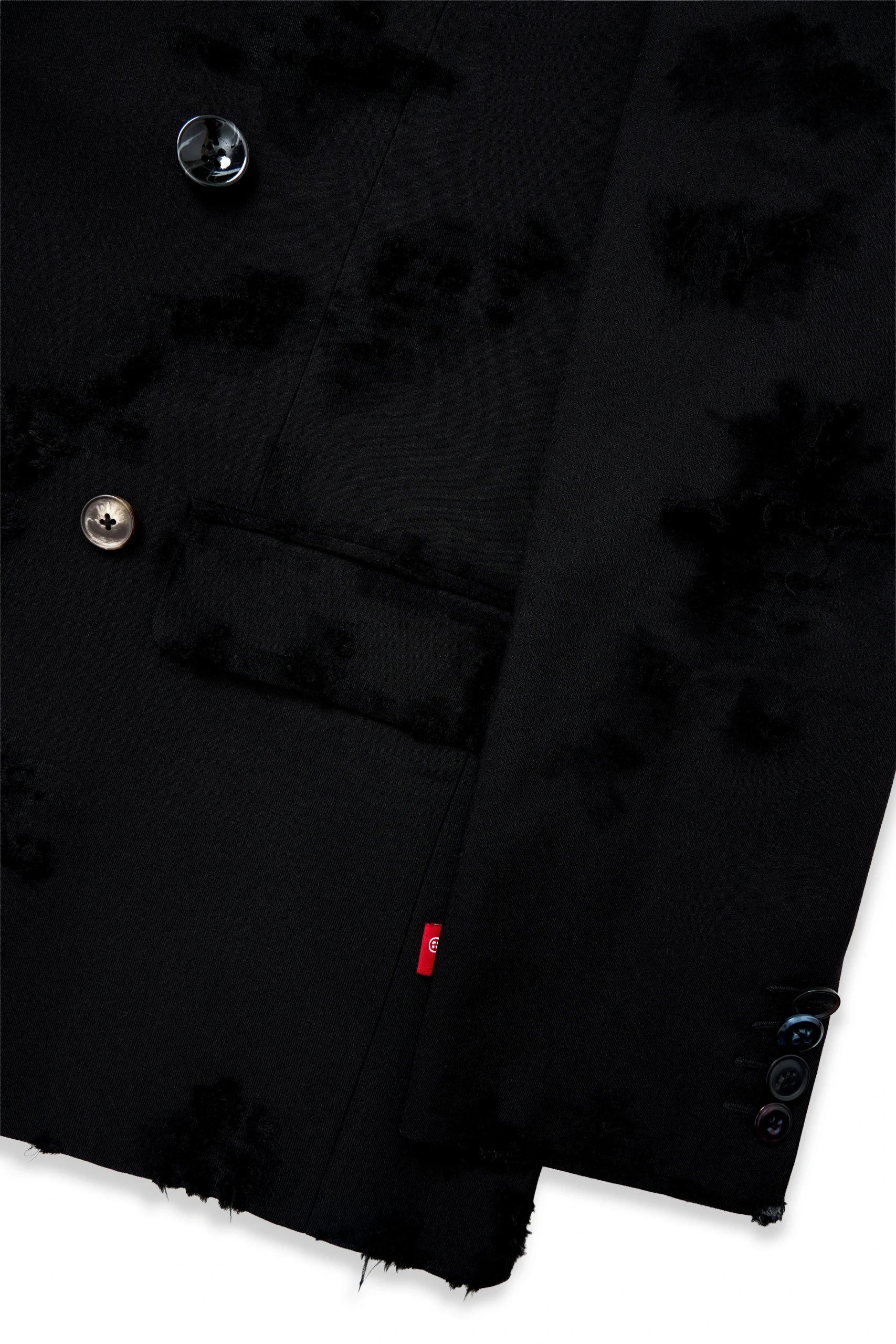 CASH Black Ripped Blazer