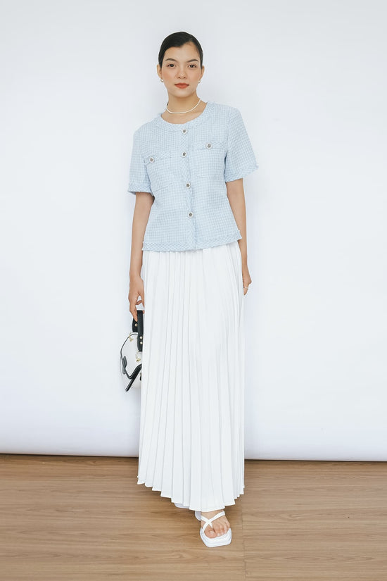 JACINÉ MAXI SKIRT WHITE
