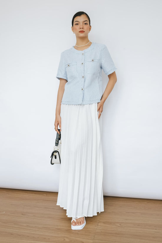 JACINÉ MAXI SKIRT WHITE