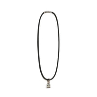 4-Dimensional Cube Silver Pendant