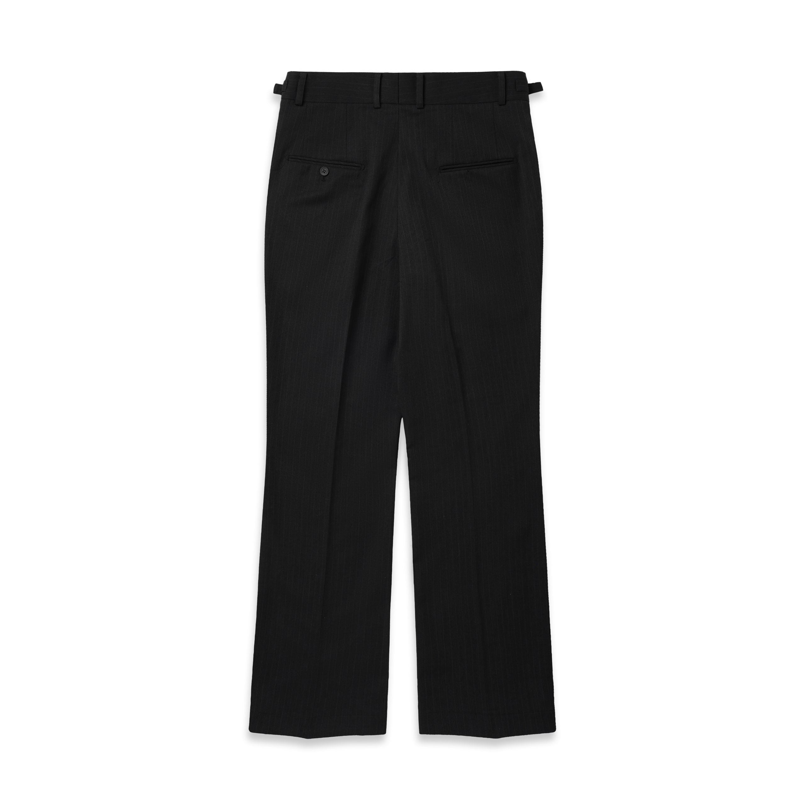 Classic Striped Tailored Pants