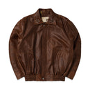 4-Hole Puncher Leather Jacket