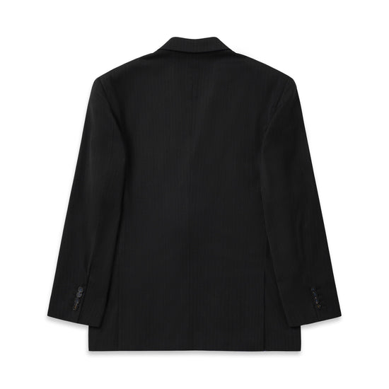 Classic Striped Oversized Blazer