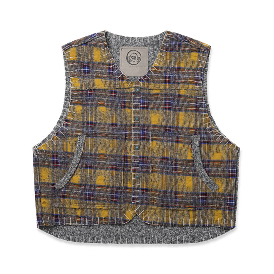 USHI Tartan Vest