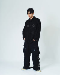 4-Hole Puncher Denim Shirt