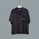Boxy-Fit Silk Shirt