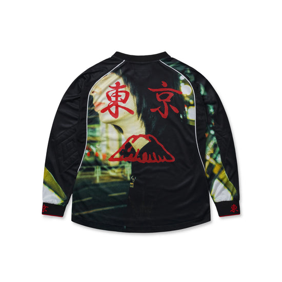 Lost in Tokyo Panelled Football Jersey T-Shirt