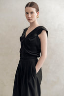 Calla Top Black