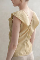 Calla Top Yellow
