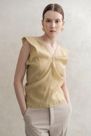Calla Top Yellow