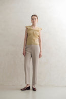 Calla Top Yellow