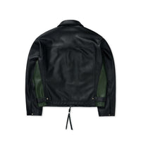 TATTOO Black Leather Jacket