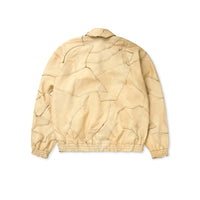 ARTHEAD Dyed Leather Panel Jacket