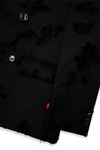CASH Black Ripped Blazer