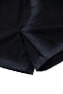 BIG L Black Canvas Shorts